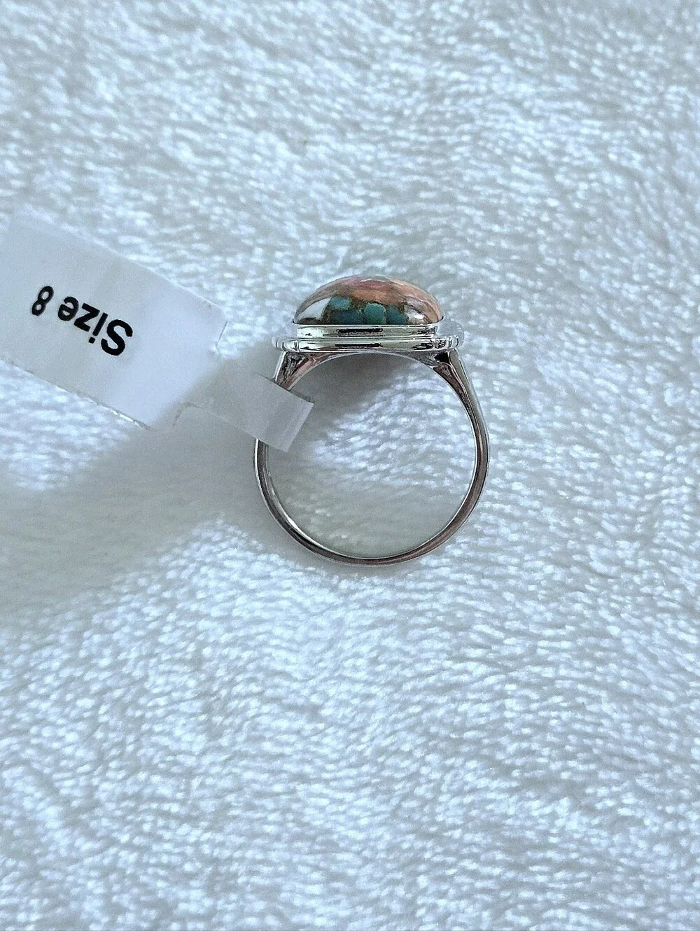 Gemolio Rectangular Oyster🦪 Turquoise🩵 Ring💍 - NWT